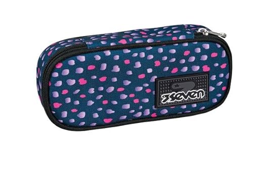 Seven Icoolpack Stifteköcher für die Schule, rund, Blau, oval, mit Innentasche und elastischen Stifthaltern, Zubehör Rucksack, Grundschule, Mittel, Oben, Jungen, Mädchen, blau, Taglia Unica, Modern Seven Icoolpack Stifteköcher für die Schule, rund, Blau, oval, mit Innentasche und elastischen Stifthaltern, Zubehör Rucksack, Grundschule, Mittel, Oben, Jungen, Mädchen, blau, Taglia Unica, Modern von Seven