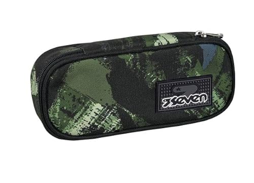 Seven Icoolpack Stifteköcher für die Schule, rund, Grün, oval, mit Innentasche und elastischen Stifthaltern, Zubehör Rucksack, Grundschule, Mittel, Oben, Jungen, Mädchen, grün, Taglia Unica, Modern Seven Icoolpack Stifteköcher für die Schule, rund, Grün, oval, mit Innentasche und elastischen Stifthaltern, Zubehör Rucksack, Grundschule, Mittel, Oben, Jungen, Mädchen, grün, Taglia Unica, Modern von Seven