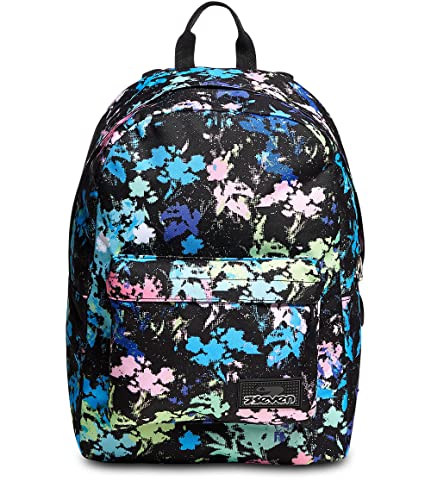 Seven RUCKSACK ISCHOOLPACK SEVEN Geräumige Schultasche für Teenager, Mädchen und Jungen, mit Laptopfach & USB Anschluss, italienisches Designmehrfarbiges Musterinkl. Powerbank von Seven