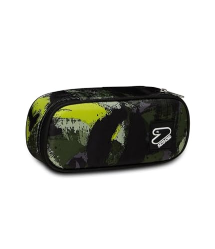 Seven Pencil Bag Round Plus GRS Roller Stains, Dusty Olive, Taglia Unica, Schule Seven Pencil Bag Round Plus GRS Roller Stains, Dusty Olive, Taglia Unica, Schule von Seven