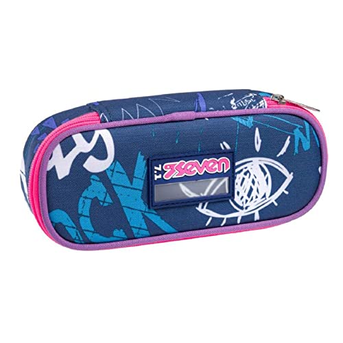 Seven Unisex - Kinder Stifthalter stifthalter, Blau/Weiß/Rosa, Einheitsgröße Seven Unisex - Kinder Stifthalter stifthalter, Blau/Weiß/Rosa, Einheitsgröße von Seven