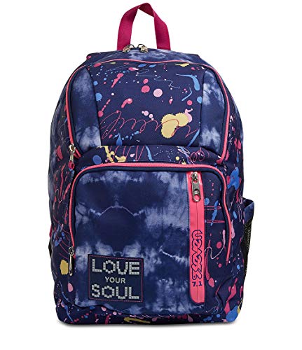 SEVEN Rucksack POINT OUT, Backpack für Schule, Uni & Freizeit, Geräumige Schultasche für Teenager, Mädchen, Jungen, Gepolsterter Schulranzen; LOVE YOUR SOUL, dunkelblau SEVEN Rucksack POINT OUT, Backpack für Schule, Uni & Freizeit, Geräumige Schultasche für Teenager, Mädchen, Jungen, Gepolsterter Schulranzen; LOVE YOUR SOUL, dunkelblau von Seven