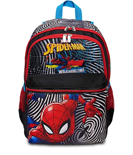 Seven Rucksack, Schulranzen für Grundschule, ab 1. Klasse, Geräumige Schultasche für Mädchen und Jungen, SPIDERMAN von Seven