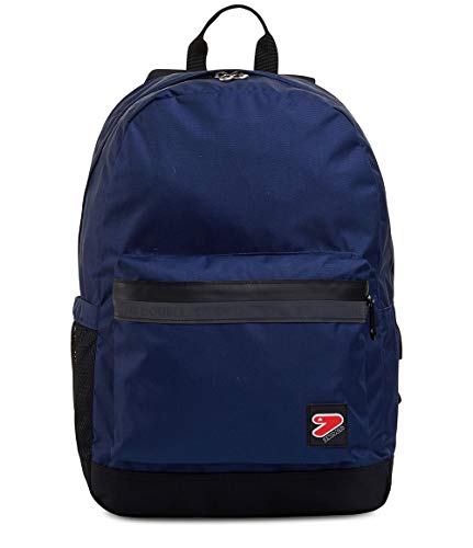 Seven Schulrucksack und Freizeit THE DOUBLE PRO mit Powerbank, blau, L, American Seven Schulrucksack und Freizeit THE DOUBLE PRO mit Powerbank, blau, L, American von Seven