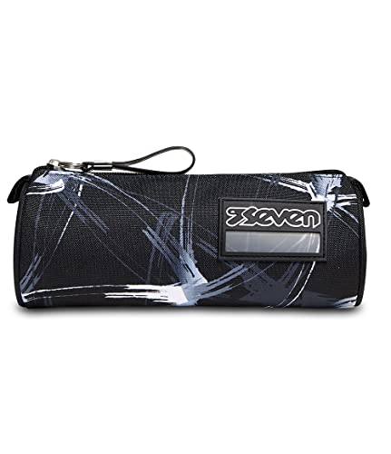 SEVEN, Mäppchen, Federtasche für Schreibwaren, Mädchen&Jungen, Schule und Gymnasium, Teenager, schwarz, SNAKY BOY SEVEN, Mäppchen, Federtasche für Schreibwaren, Mädchen&Jungen, Schule und Gymnasium, Teenager, schwarz, SNAKY BOY von Seven