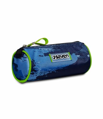 Seven Mäppchen, Federtasche für Schreibwaren, Etui für Stiften, Kugelschreiber, Kinder, Mädchen & Jungen, Grundschule, WET COLOR BOY von Seven