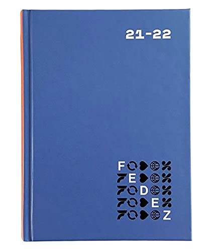 Seven Pocket Tagebücher 16 Monate Datum FEDEZ X, blau, Taglia Unica, Modern Seven Pocket Tagebücher 16 Monate Datum FEDEZ X, blau, Taglia Unica, Modern von Seven