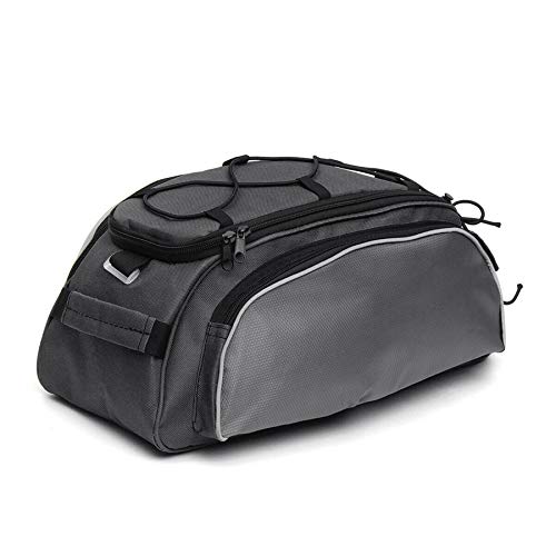 Sevenvtwo Aussen Fahrradrucksack Fahrrad RüCk Sitz Sattel Tasche Schulter Tasche Radfahren Aufbewahrung Tasche Reiten Tasche - Schwarz von Sevenvtwo