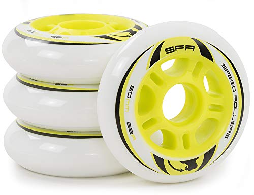 Sfr Skates SFR500 82A Räder, Unisex, Erwachsene, Weiß, 72 mm von SFR