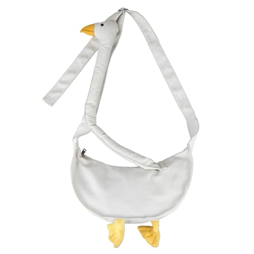 Gänse Schultertasche Unisex Lustige Tier Umhängetasche Niedliche Cartoon Geldbörse Gänse Schultertasche Unisex Lustige Tier Umhängetasche Niedliche Cartoon Geldbörse von Sghtil