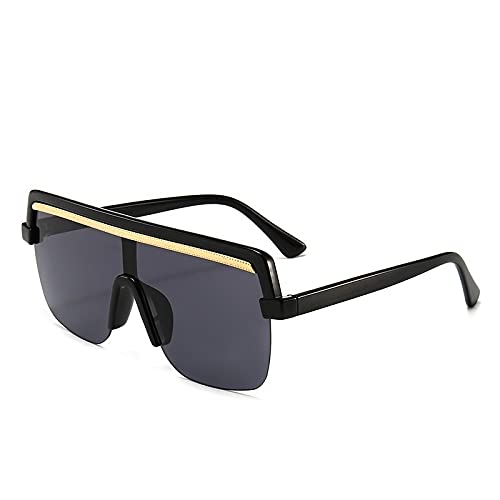 Klassisch Sonnenbrille Sonnenbrille Square Frauen Männer Oversize Flat Top Rechteck Brille Uv400 Big Shades Schwarz Klassisch Sonnenbrille Sonnenbrille Square Frauen Männer Oversize Flat Top Rechteck Brille Uv400 Big Shades Schwarz von ShFhhwrl