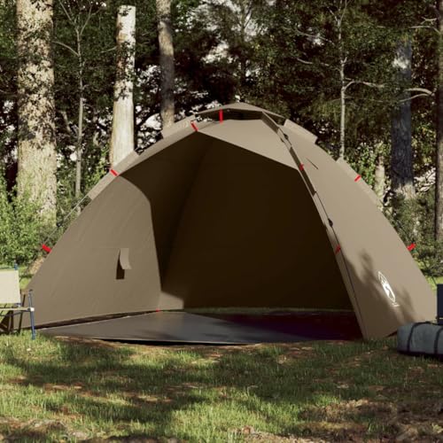 Angelzelt 4 Personen Braun Quick Release, ShGaxin Caming Zelt, Camping Tents, Camping-Zelt - 4005324 von ShGaxin