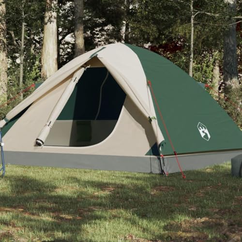 Campingzelt 3 Personen Grün 240x217x120 cm 190T TAFT, ShGaxin Caming Zelt, Camping Markise Zelt, Camping Tents, Camping-Zelt - 94409 von ShGaxin