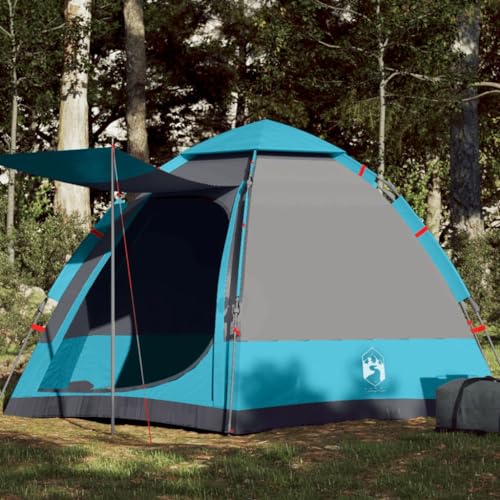Campingzelt 4 Personen Blau Quick Release, ShGaxin Caming Zelt, Camping Tents, Camping-Zelt - 4005336 von ShGaxin