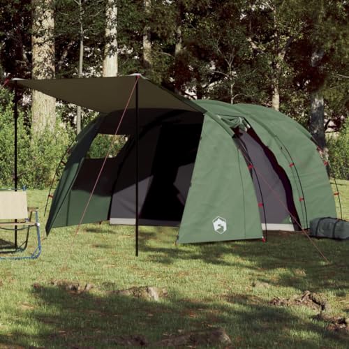 Campingzelt 4 Personen Grün 420x260x153 cm 185T TAFT, ShGaxin Caming Zelt, Camping Markise Zelt, Camping Tents, Camping-Zelt - 94397 von ShGaxin
