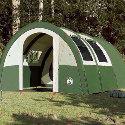 Campingzelt 4 Personen Grün 483x340x193 cm 185T TAFT, ShGaxin Caming Zelt, Camping Markise Zelt, Camping Tents, Camping-Zelt - 94400 von ShGaxin