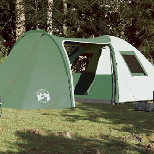 Campingzelt 6 Personen Grün 466x342x200 cm 185T TAFT, ShGaxin Caming Zelt, Camping Markise Zelt, Camping Tents, Camping-Zelt - 94353 von ShGaxin