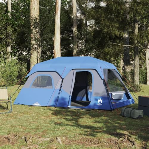Campingzelt 9 Personen Blau 441x288x217 cm, ShGaxin Caming Zelt, Camping Markise Zelt, Camping Tents, Camping-Zelt - 94299 von ShGaxin