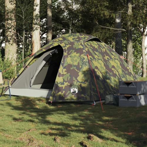 Kuppelzelt 4 Personen Camouflage Wasserdicht, ShGaxin Caming Zelt, Camping Tents, Camping-Zelt - 4009620 von ShGaxin