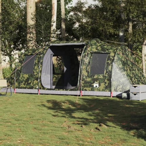 Tunnelzelt 4 Personen Camouflage Wasserdicht, ShGaxin Caming Zelt, Camping Tents, Camping-Zelt - 4009415 von ShGaxin