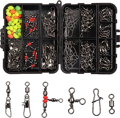 Shaddock 140 TLG Angeln Wibel Kit Enthalten Kugellager Wirbel Snap Barrel Triple Angelwirbel Stecker Angeln Perlen Für Angelzubehör Set Shaddock 140 TLG Angeln Wibel Kit Enthalten Kugellager Wirbel Snap Barrel Triple Angelwirbel Stecker Angeln Perlen Für Angelzubehör Set von SHADDOCK