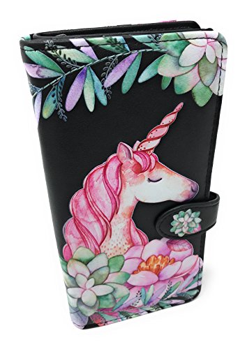 Shagwear Unicorn Große Geldbörse, Schwarz Shagwear Unicorn Große Geldbörse, Schwarz von Shag Wear