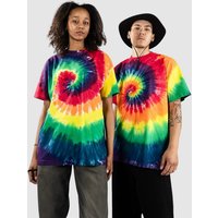 Shaka Wear 7.5 Max Heavyweight Tie Dye T-Shirt classic rainbow von Shaka Wear