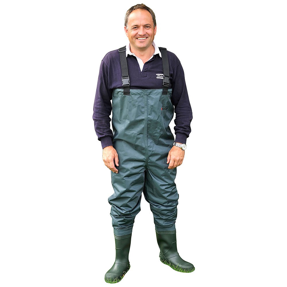 Shakespeare Sigma Nylon Chest Wader Grün,Grau EU 41 Mann von Shakespeare