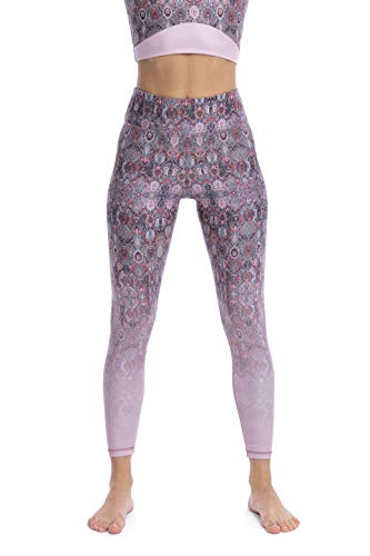 Shambhala Barcelona Karma Legging-Rushi/Sport-Leggings, Damen, Rosa, Small von Shambhala Barcelona