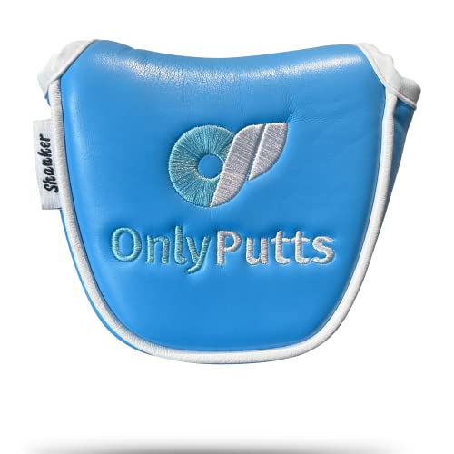 Shanker Golf OnlyPutts Putterabdeckung – lustige Schlägerhülle für Schläger – Tour-Grade PU-Leder-Schlägerhaube – lustige Schlägerhaube für Golfschläger – perfektes Scherzgeschenk für Golfer – von Shanker Golf