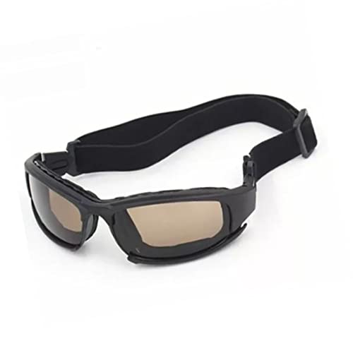 Shanrya Motorradbrille, Motorrad-Sonnenbrille, stoßfest, UV-beständig, winddicht, für Radfahren Shanrya Motorradbrille, Motorrad-Sonnenbrille, stoßfest, UV-beständig, winddicht, für Radfahren von Shanrya