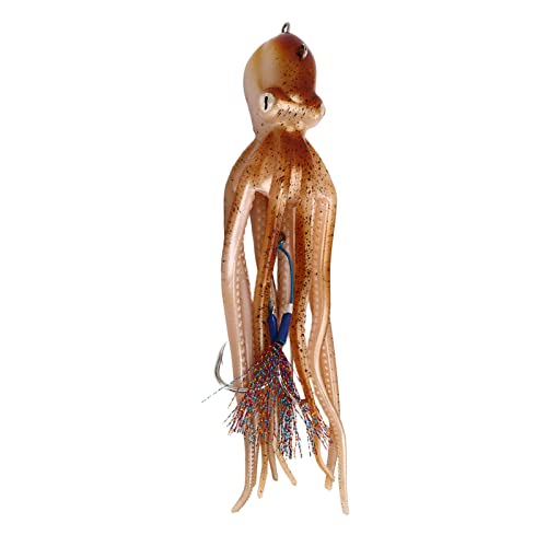 Tintenfisch-Angelköder, Rock-Trolling-Oktopus-Fischköder-Rigs, Lebensecht für Süßwasser Tintenfisch-Angelköder, Rock-Trolling-Oktopus-Fischköder-Rigs, Lebensecht für Süßwasser von Shanrya