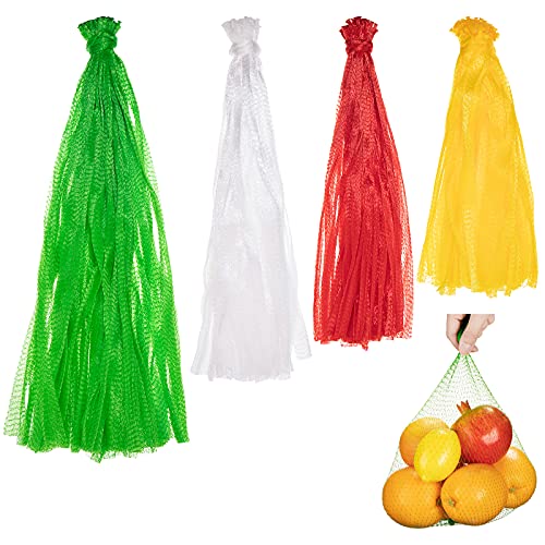 Shappy 300 Stück Wiederverwendbare Netztaschen Nylon Netz mit Schlaufenverschlüssen Zwiebel Taschen Netz zur Aufbewahrung von Spielzeug Obst Gemüse Meeresfrüchte Kochbeutel, 4 Größen Shappy 300 Stück Wiederverwendbare Netztaschen Nylon Netz mit Schlaufenverschlüssen Zwiebel Taschen Netz zur Aufbewahrung von Spielzeug Obst Gemüse Meeresfrüchte Kochbeutel, 4 Größen von Shappy