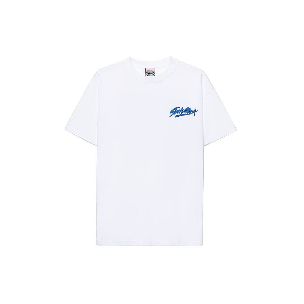 Shark Attack International Cuisine Short Sleeve T-shirt Weiß S Mann Shark Attack International Cuisine Short Sleeve T-shirt Weiß S Mann von Shark Attack