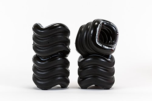 Skateboard-Rollen California Roll von Shark Wheel, 60 mm, Härtegrad 78 A, 4-er Set, schwarz Skateboard-Rollen California Roll von Shark Wheel, 60 mm, Härtegrad 78 A, 4-er Set, schwarz von Shark Wheel