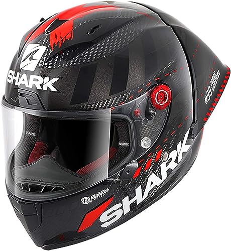 Shark, Casque intégral Moto Race R Pro GP Lorenzo Winter Carbon grau rot, DAR, XS HE8422EDARXS von SHARK