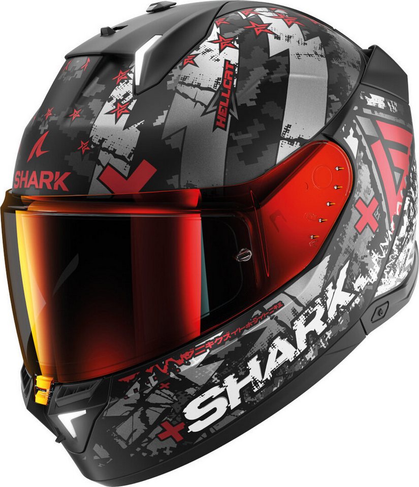 Shark Motorradhelm Skwal i3 Hellcat Helm Shark Motorradhelm Skwal i3 Hellcat Helm von Shark