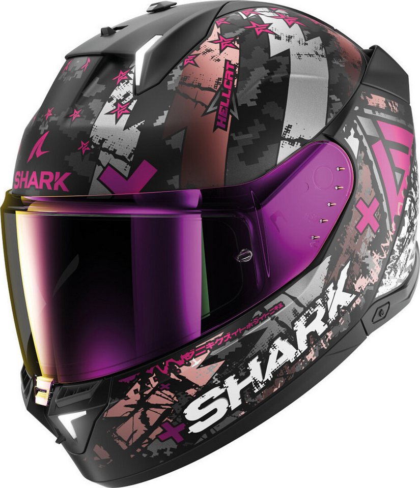 Shark Motorradhelm Skwal i3 Hellcat Helm Shark Motorradhelm Skwal i3 Hellcat Helm von Shark