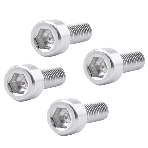4er Set Wasserflasche Alu Schrauben Sechskantschrauben Schraubenset Für Flaschenhalter - Silber 4er Set Wasserflasche Alu Schrauben Sechskantschrauben Schraubenset Für Flaschenhalter - Silber von Sharplace