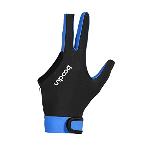 Anti Slip Billard Handschuh Linkshänder Snooker Billard Pool Queue Sport Professional 3 Finger Handschuh Geschenk für Frauen, blau M Anti Slip Billard Handschuh Linkshänder Snooker Billard Pool Queue Sport Professional 3 Finger Handschuh Geschenk für Frauen, blau M von Sharplace