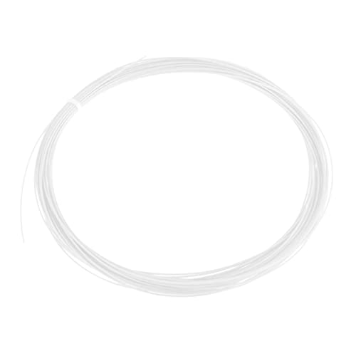 Badminton Tennisschläger Schnur Nylon Geflochtene Rolle Schnur Draht Meter, Weiß Badminton Tennisschläger Schnur Nylon Geflochtene Rolle Schnur Draht Meter, Weiß von Sharplace