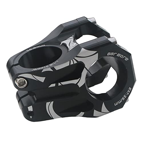 Bike Short Stem 31.8mm Vorbau, für Fixed Gear MTB Radfahren, BMX, Schwarz Bike Short Stem 31.8mm Vorbau, für Fixed Gear MTB Radfahren, BMX, Schwarz von Sharplace