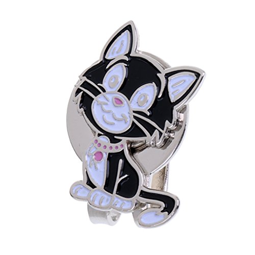 Golf Hut Clip, Cap Clip mit Magnetischem Ballmarker , Katze Golf Hut Clip, Cap Clip mit Magnetischem Ballmarker , Katze von Sharplace