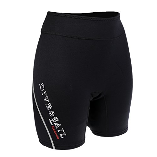 Sharplace 1,5 Mm Neoprenhose Tauchhosen Schnorcheln Hosen Thermisch Verdickende Neoprenanzug-Shorts Neoprenanzug-Unterteile für Herren Damen Surfen Schnorcheln Schwimmen Tauchen, Grau, Männer S von Sharplace