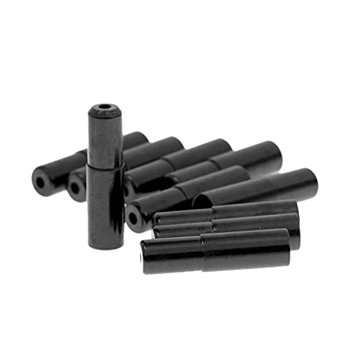 Sharplace 10 Fahrrad Endkappe Endhülse für Bremsseil Schaltseil Bremszug Schaltzug Ersatzteil Zubehör, Schwarz, 4mm Sharplace 10 Fahrrad Endkappe Endhülse für Bremsseil Schaltseil Bremszug Schaltzug Ersatzteil Zubehör, Schwarz, 4mm von Sharplace