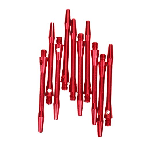 Sharplace 10 53mm Schäfte, Aluminium Schaft, Stems, Rot von Sharplace