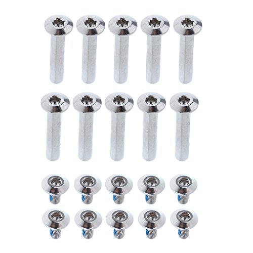 Sharplace 10pcs Inline Skate Innensechskant Schrauben Set aus, 31mm Sharplace 10pcs Inline Skate Innensechskant Schrauben Set aus, 31mm von Sharplace