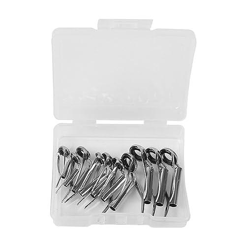 Sharplace 10x Rutenspitzen-Reparaturset, Rutenspitzen-Ersatz, Mini-Angelruten-Reparaturspitzenring-Zubehör für Süßwasser-Salzwasserrute, Angelliebhaber, Männer Sharplace 10x Rutenspitzen-Reparaturset, Rutenspitzen-Ersatz, Mini-Angelruten-Reparaturspitzenring-Zubehör für Süßwasser-Salzwasserrute, Angelliebhaber, Männer von Sharplace