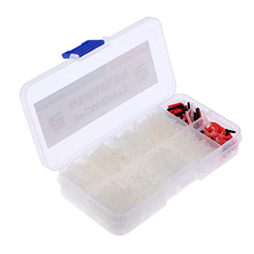 Sharplace 1500 Badmintonschläger Ösen Badminton Racket Grommets mit Aufbewahrungsbox, Weiß Sharplace 1500 Badmintonschläger Ösen Badminton Racket Grommets mit Aufbewahrungsbox, Weiß von Sharplace