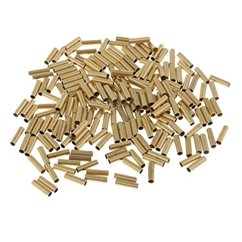 Sharplace 200 Single Barrel hülsen Kupferrohr Angelgerät - Golden 2,5mm, Golden 2,5mm Sharplace 200 Single Barrel hülsen Kupferrohr Angelgerät - Golden 2,5mm, Golden 2,5mm von Sharplace